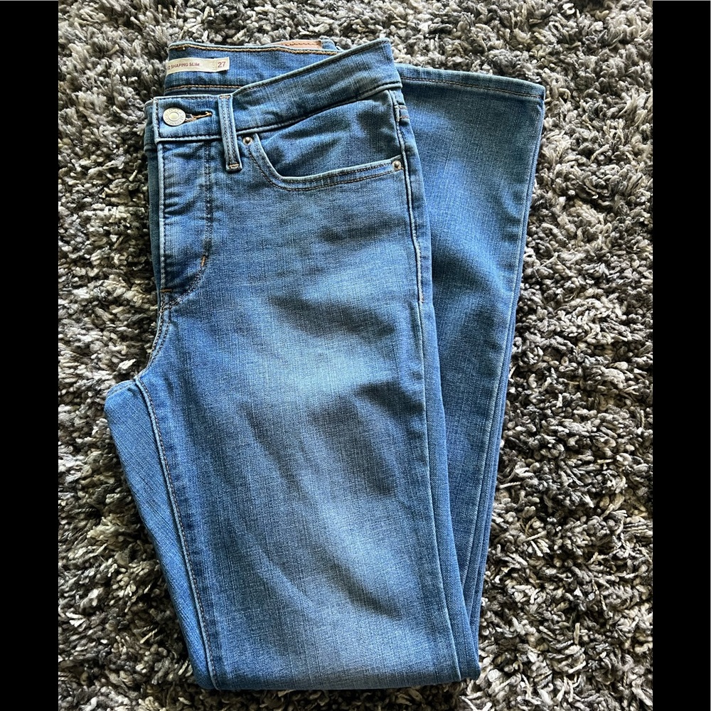 Womens Levi’s 312 Shaping Slim Jeans